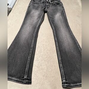 Fire & Rain Charcoal Low-Rise Bootcut Comfort Jeans. Junior Size 11. NWT